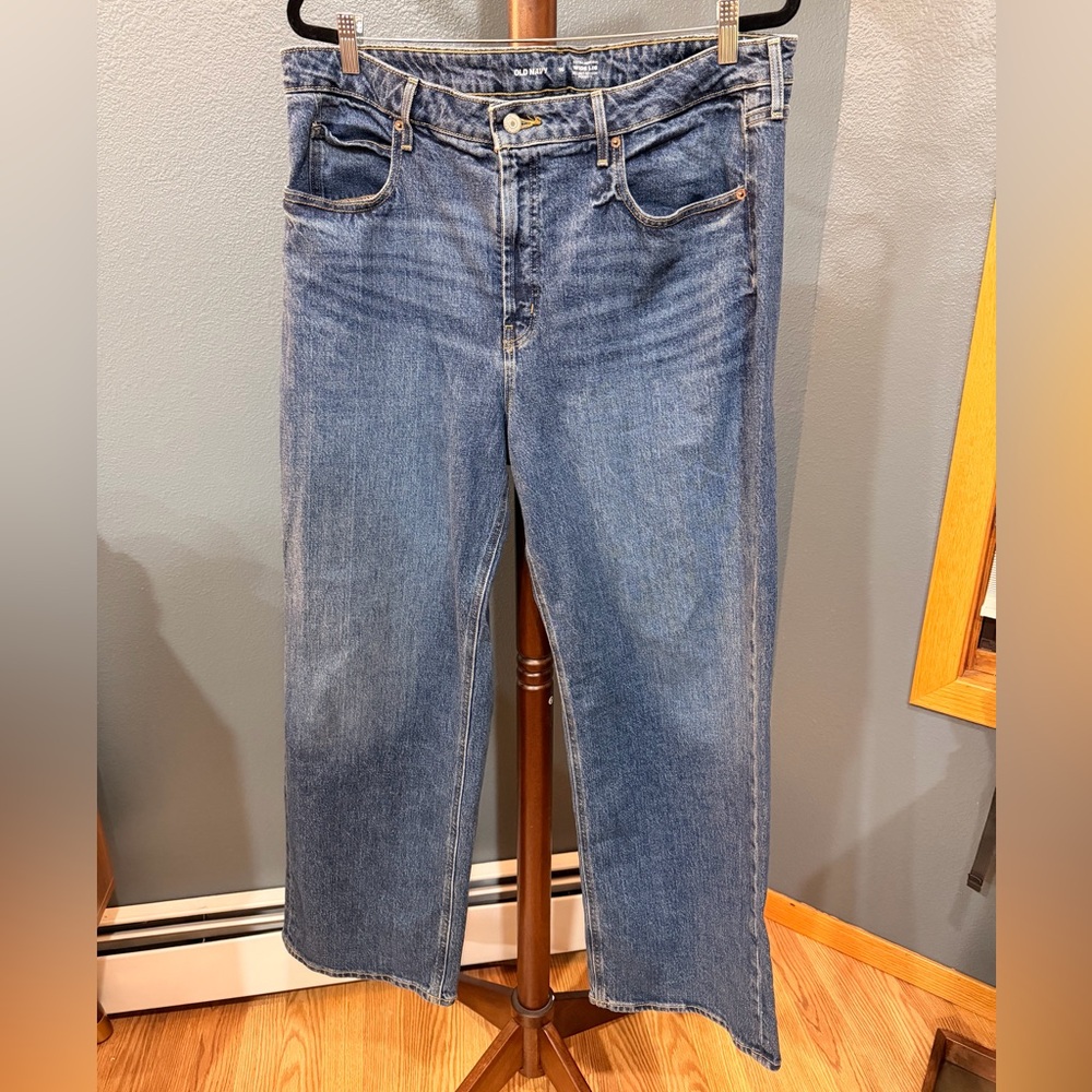 Old Navy Extra High-Rise Wide Leg Jeans – NWOT